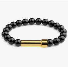 Load image into Gallery viewer, Black Agate Bracelet