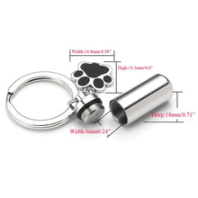 Load image into Gallery viewer, Paw Print Keychain