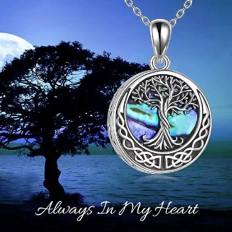 Colorful Tree of Life Pendant