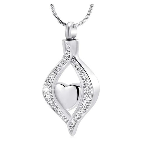 Heart and Hugs Cremation Pendant