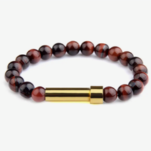 Load image into Gallery viewer, Red Tiger&#39;s Eye Bracelet