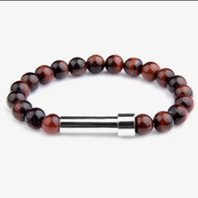 Load image into Gallery viewer, Red Tiger&#39;s Eye Bracelet