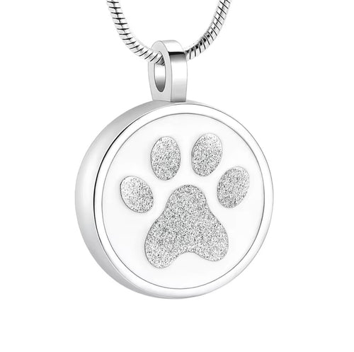 Paw Print Cremation Pendant