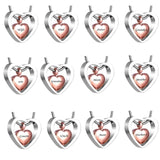 Heart in Heart Cremation Pendant