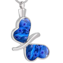 Load image into Gallery viewer, Colorful Butterfly Cremation Pendant