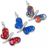 Colorful Butterfly Cremation Pendant