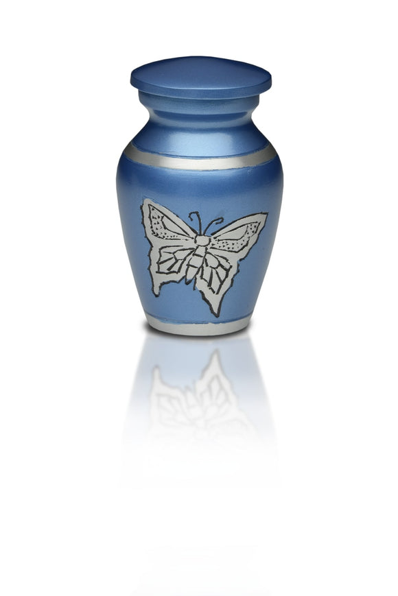 Blue with Butterfly Keepsake