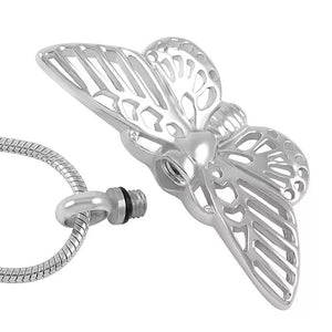 Silver Butterfly Cremation Pendant