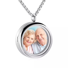 Load image into Gallery viewer, Photo Frame Cremation Pendant
